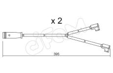 Vystrazny kontakt, opotrebeni oblozeni CIFAM SU.174K