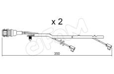 Vystrazny kontakt, opotrebeni oblozeni CIFAM SU.182K