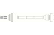 Hnací hřídel GENERAL RICAMBI AR3004