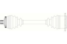 Hnací hřídel GENERAL RICAMBI AU3330