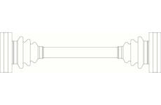 Hnací hřídel GENERAL RICAMBI BW3006