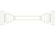 Hnací hřídel GENERAL RICAMBI BW3007