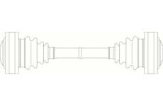 Hnací hřídel GENERAL RICAMBI BW3016