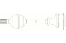 Hnací hřídel GENERAL RICAMBI CI3032