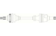 Hnací hřídel GENERAL RICAMBI CI3052