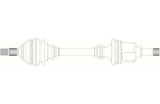 Hnací hřídel GENERAL RICAMBI CI3071