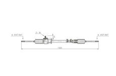 Prevodka riadenia GENERAL RICAMBI FO4003