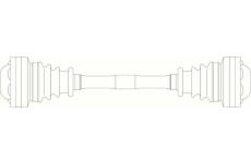 Hnací hřídel GENERAL RICAMBI OP3009