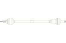 Hnací hřídel GENERAL RICAMBI OP3013