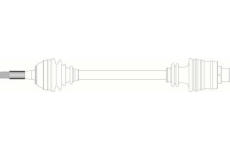 Hnací hřídel GENERAL RICAMBI RE3072