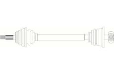 Hnací hřídel GENERAL RICAMBI RE3255