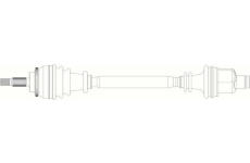 Hnací hřídel GENERAL RICAMBI RE3258