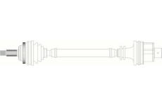 Hnací hřídel GENERAL RICAMBI RE3264