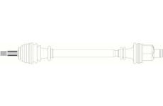 Hnací hřídel GENERAL RICAMBI RE3335