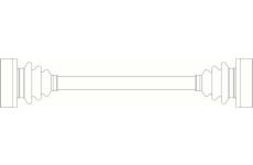 Hnací hřídel GENERAL RICAMBI VO3003