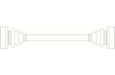 Hnací hřídel GENERAL RICAMBI VO3005