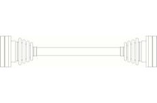 Hnací hřídel GENERAL RICAMBI WW3234