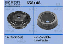 remenice, klikovy hridel AKRON-MALÒ 658148