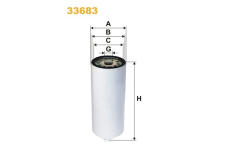 Palivový filtr WIX FILTERS 33683