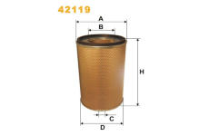 Vzduchový filtr WIX FILTERS 42119