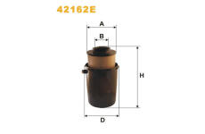 Vzduchový filtr WIX FILTERS 42162E