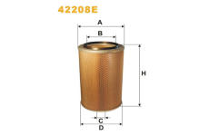 Vzduchový filtr WIX FILTERS 42208E