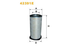 Vzduchový filtr WIX FILTERS 42391E