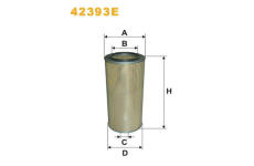 Vzduchový filtr WIX FILTERS 42393E