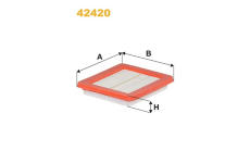 Vzduchový filtr WIX FILTERS 42420