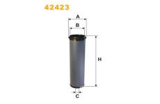 Filtr - sekundární vzduch WIX FILTERS 42423