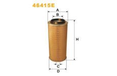 Vzduchový filtr WIX FILTERS 46415E