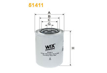 Hydraulický filtr, automatická převodovka WIX FILTERS 51411