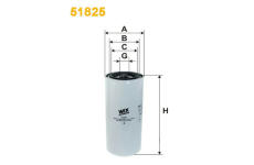 Hydraulický filtr, řízení WIX FILTERS 51825
