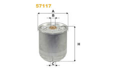 Olejový filtr WIX FILTERS 57117