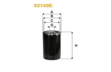 Olejový filtr WIX FILTERS 92140E