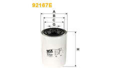 Olejový filtr WIX FILTERS 92167E