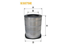 Vzduchový filtr WIX FILTERS 93079E