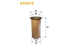 Filtr - sekundární vzduch WIX FILTERS 93087E