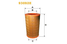 Vzduchový filtr WIX FILTERS 93092E