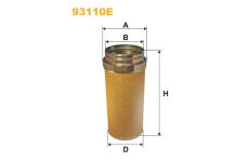 Filtr - sekundární vzduch WIX FILTERS 93110E