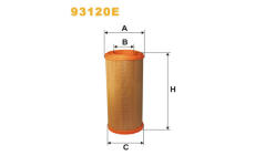 Vzduchový filtr WIX FILTERS 93120E