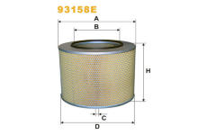 Vzduchový filtr WIX FILTERS 93158E