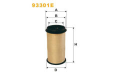 Filtr, odvzdusneni klikove skrine WIX FILTERS 93301E