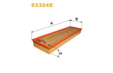 Vzduchový filtr WIX FILTERS 93324E