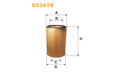 Vzduchový filtr WIX FILTERS 93347E