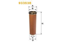 Filtr - sekundární vzduch WIX FILTERS 93353E