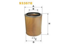 Vzduchový filtr WIX FILTERS 93357E