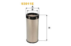 Filtr - sekundární vzduch WIX FILTERS 93911E