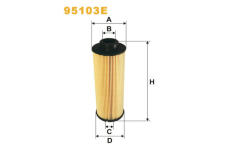 Palivový filtr WIX FILTERS 95103E