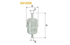 Palivový filtr WIX FILTERS 95105E